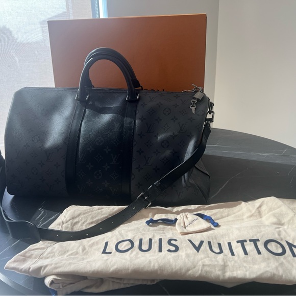 Keepall Bandoulière 50 Eclipse - Picture 3 of 13